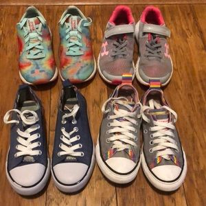 Little girls size 12 sneaker lot!